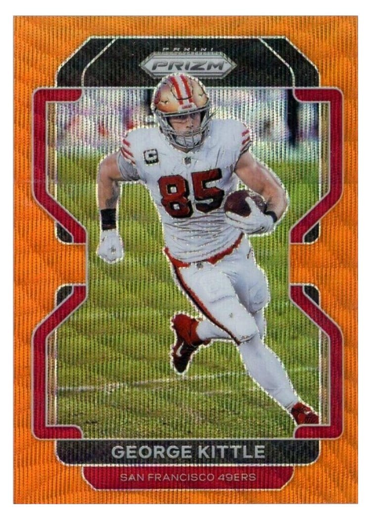 2021 Panini Prizm Base Set George Kittle #54 card