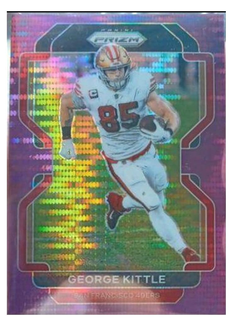 2021 Panini Prizm Base Set George Kittle #54 card