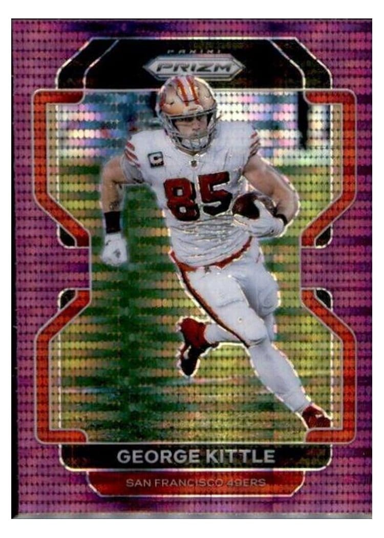 2021 Panini Prizm Base Set George Kittle #54 card