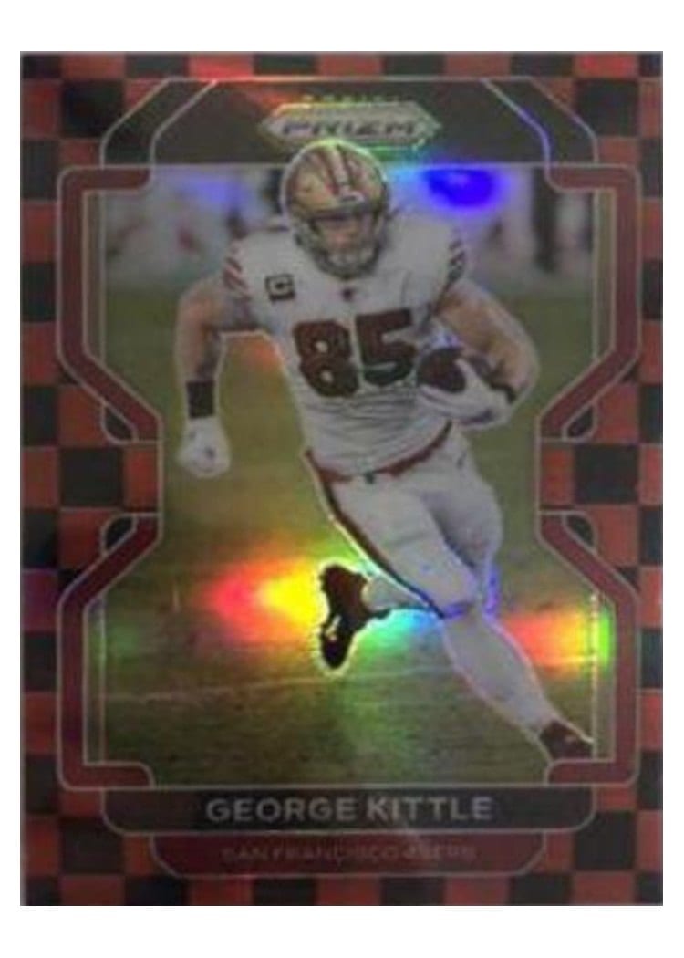 2021 Panini Prizm Base Set George Kittle #54 card