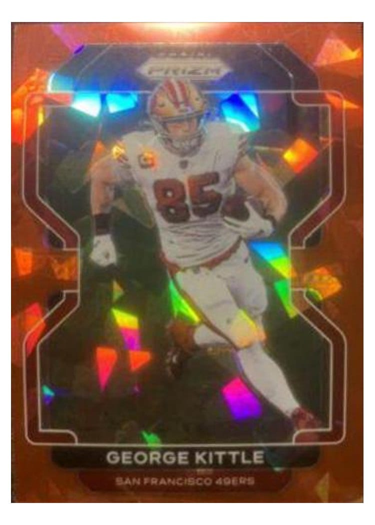 2021 Panini Prizm Base Set George Kittle #54 card
