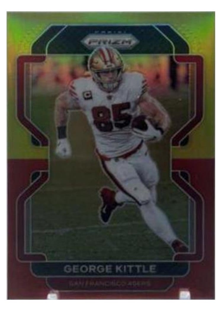 2021 Panini Prizm Base Set George Kittle #54 card