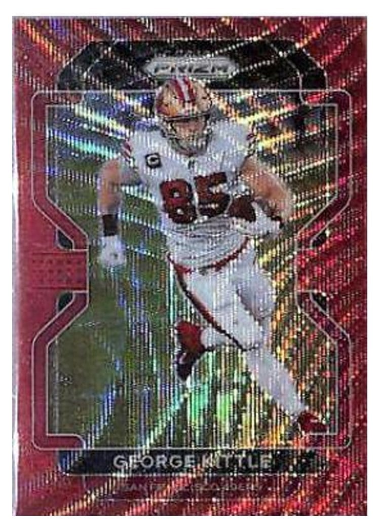 2021 Panini Prizm Base Set George Kittle #54 card