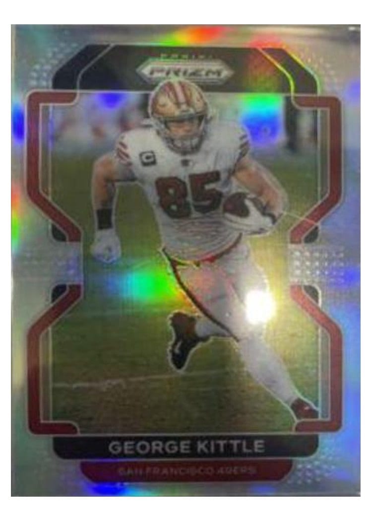 2021 Panini Prizm Base Set George Kittle #54 card