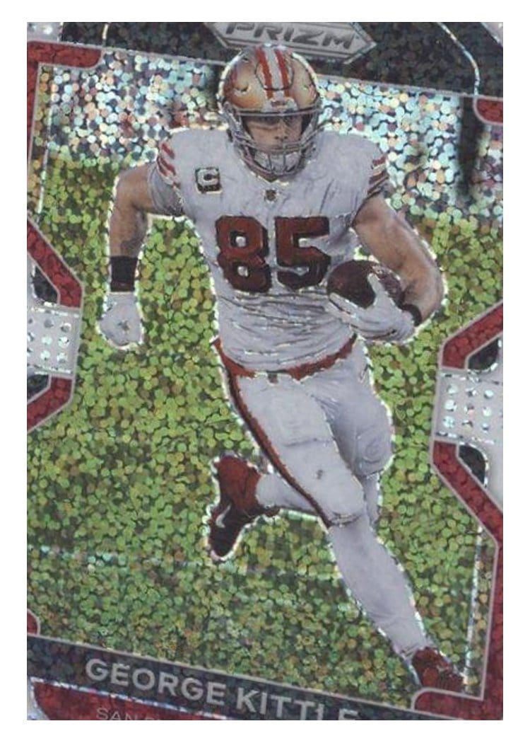 2021 Panini Prizm Base Set George Kittle #54 card