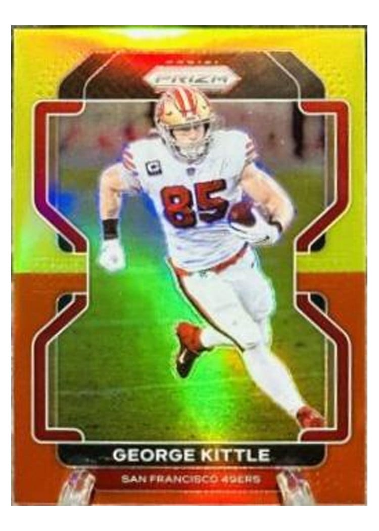 2021 Panini Prizm Base Set George Kittle #54 card