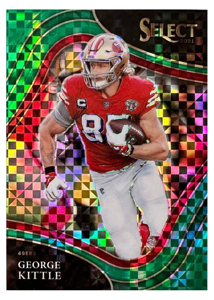 2021 Panini Select Base Set George Kittle #331 card