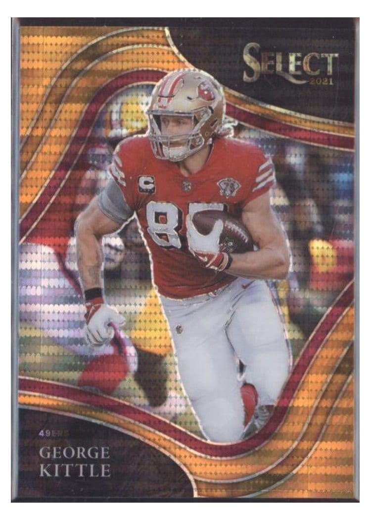 2021 Panini Select Base Set George Kittle #331 card