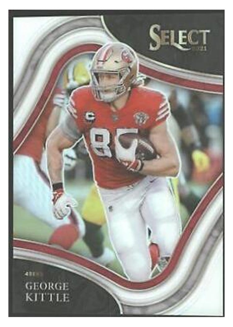 2021 Panini Select Base Set George Kittle #331 card