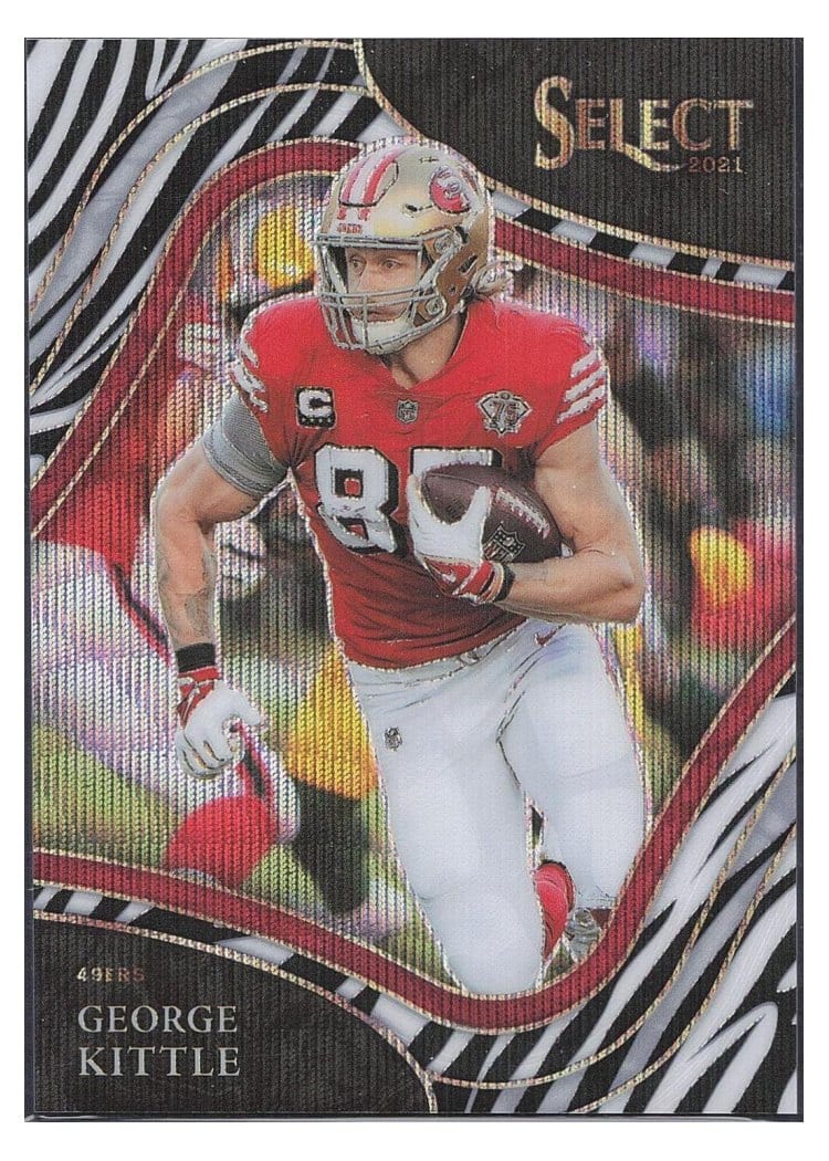 2021 Panini Select Base Set George Kittle #331 card