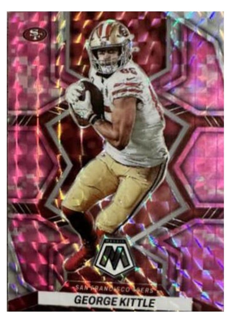 2022 Panini Mosaic Base Set George Kittle #179 card