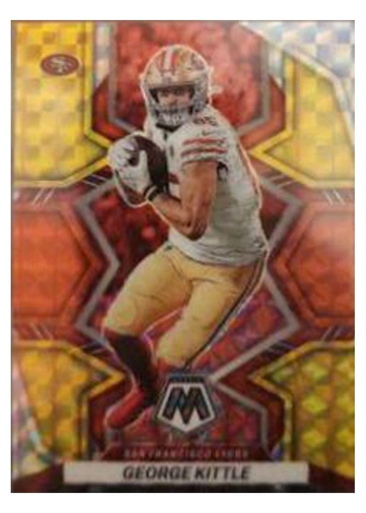 2022 Panini Mosaic Base Set George Kittle #179 card