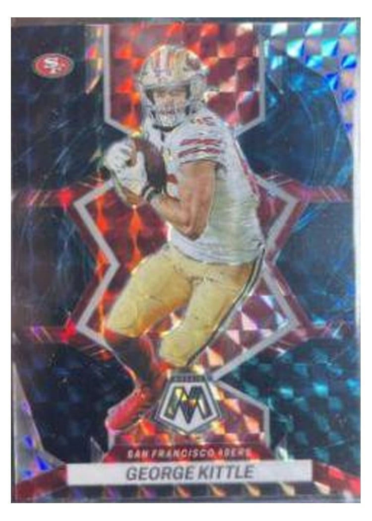 2022 Panini Mosaic Base Set George Kittle #179 card