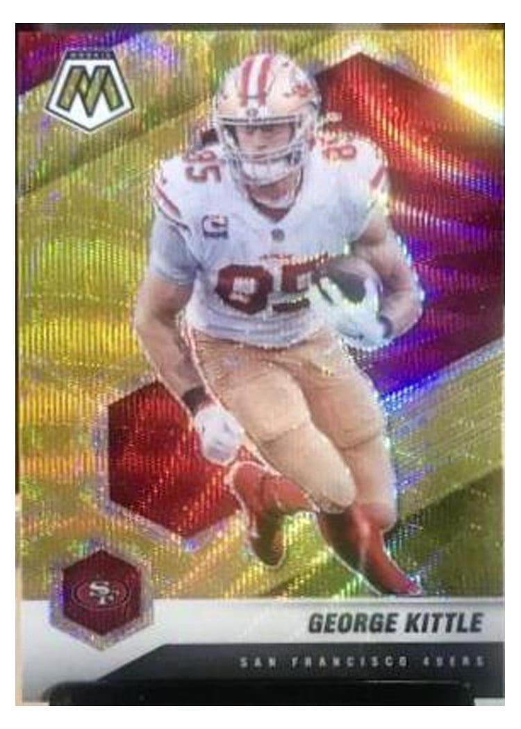 2022 Panini Mosaic Base Set George Kittle #179 card