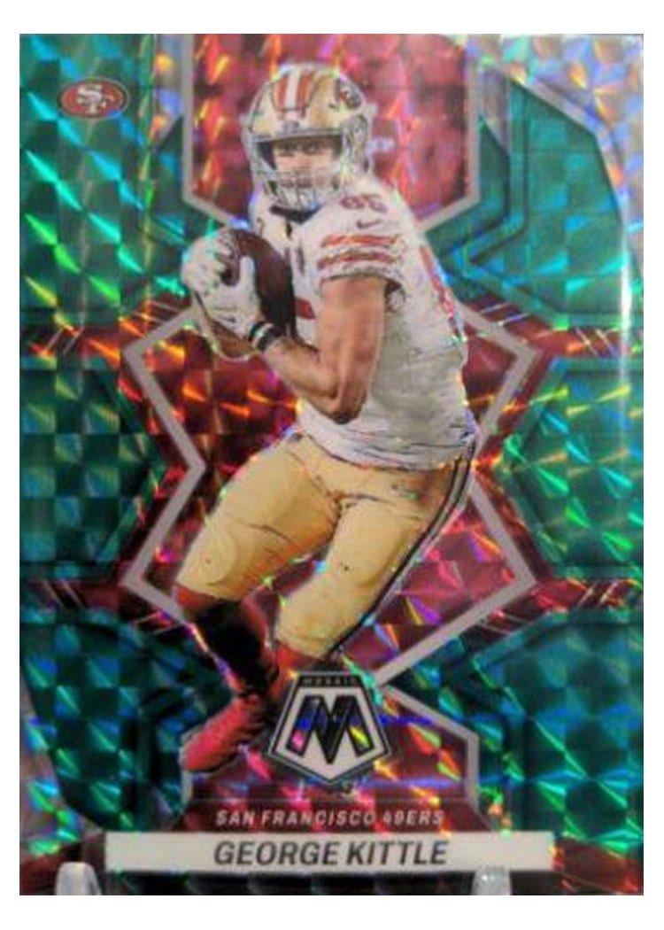 2022 Panini Mosaic Base Set George Kittle #179 card