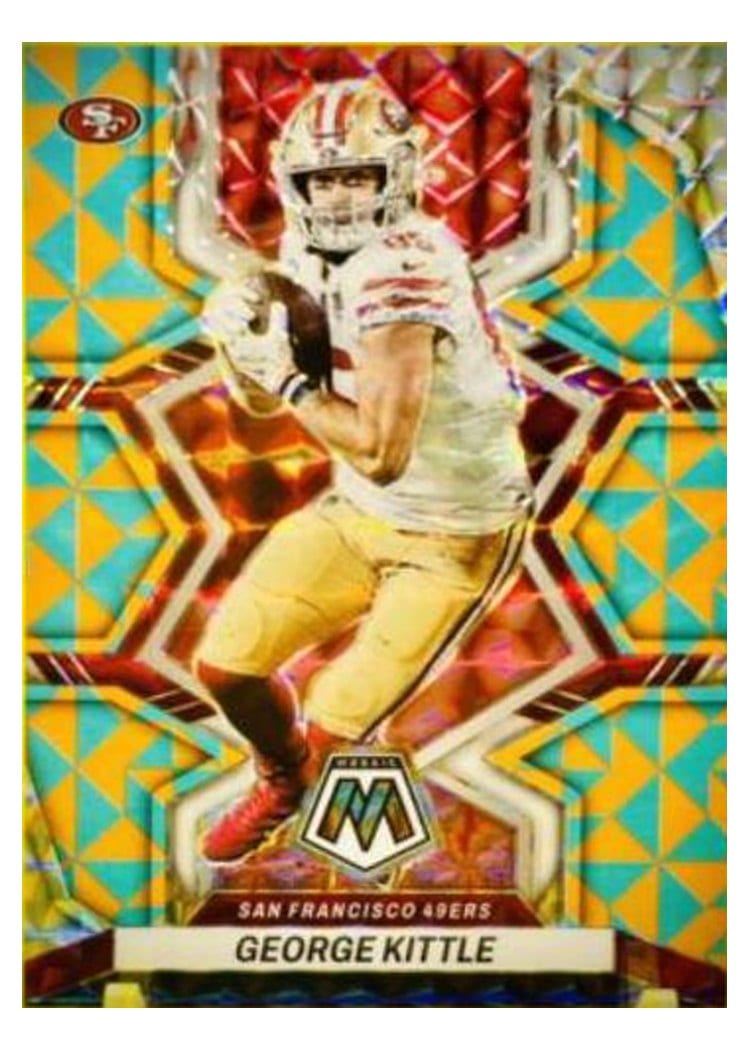 2022 Panini Mosaic Base Set George Kittle #179 card