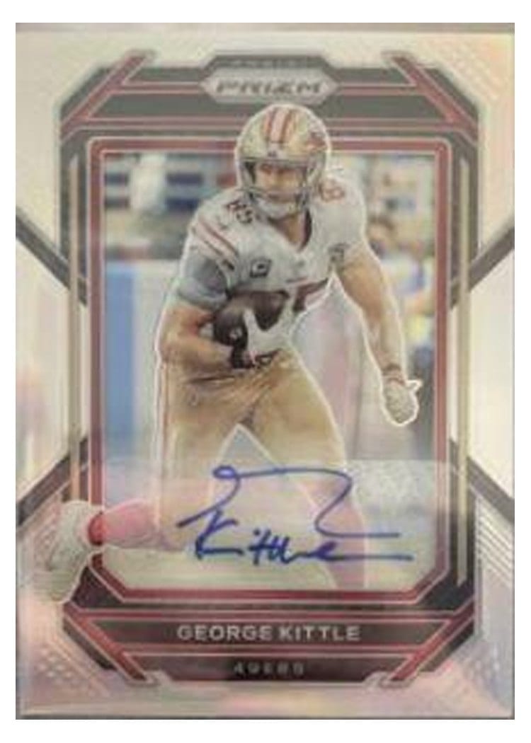 2022 Panini Prizm Base Set George Kittle #267 card