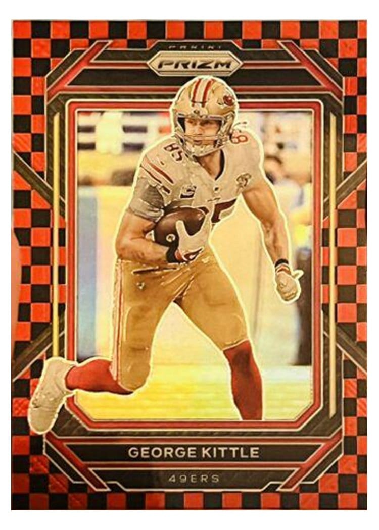 2022 Panini Prizm Base Set George Kittle #267 card