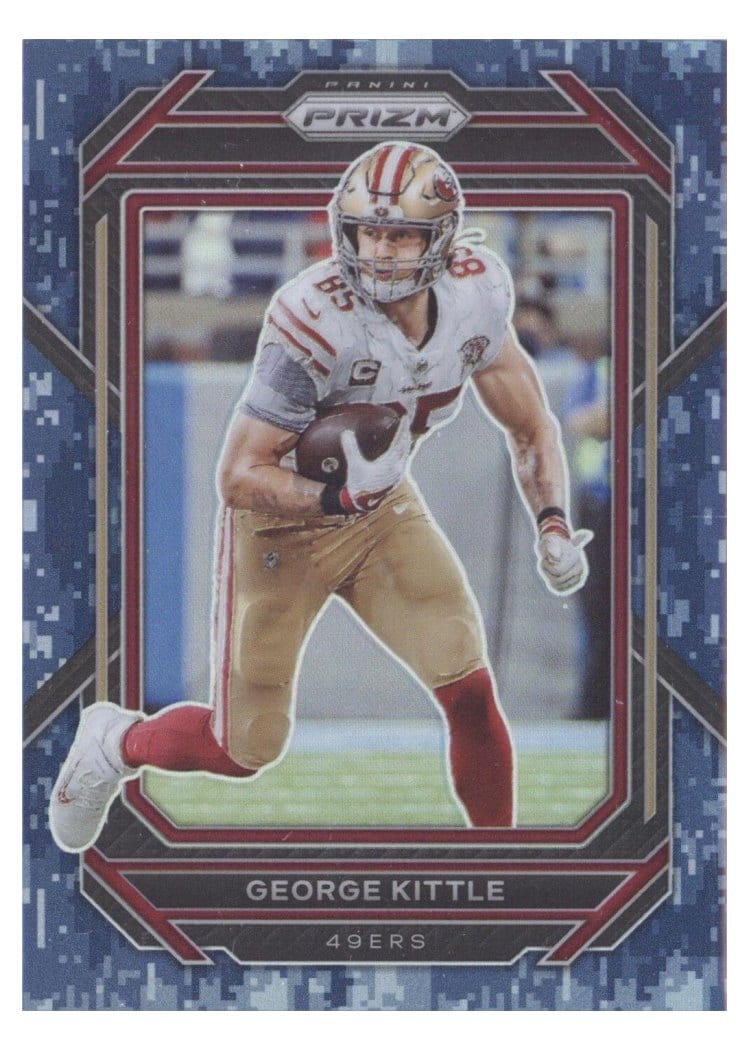 2022 Panini Prizm Base Set George Kittle #267 card
