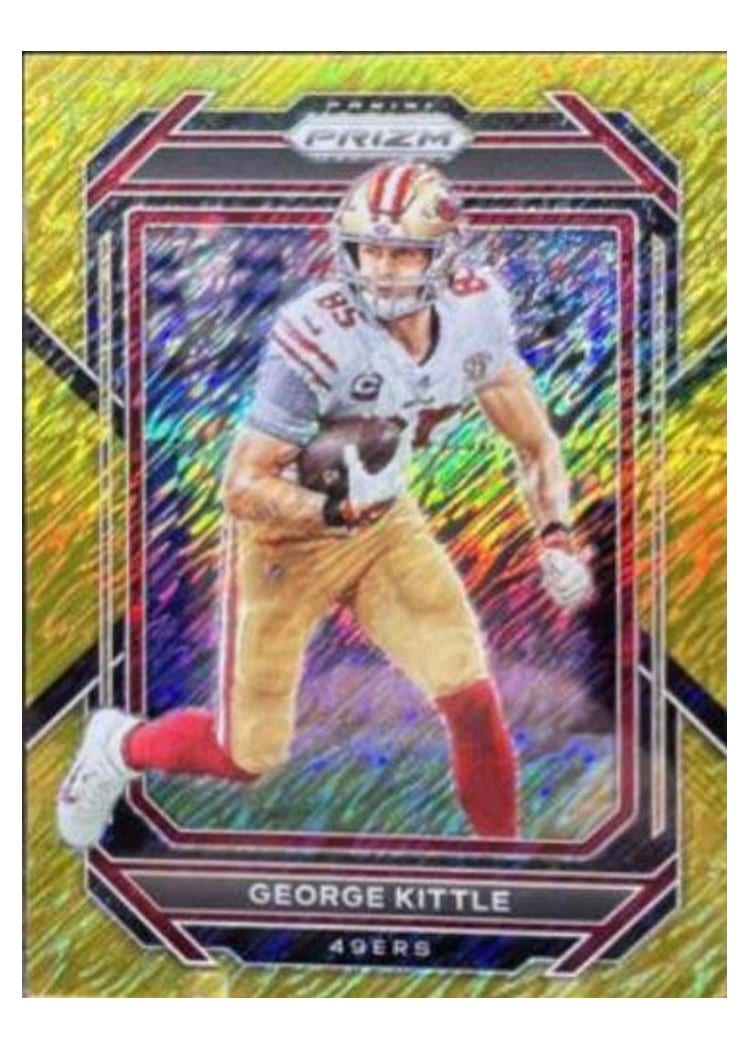 2022 Panini Prizm Base Set George Kittle #267 card