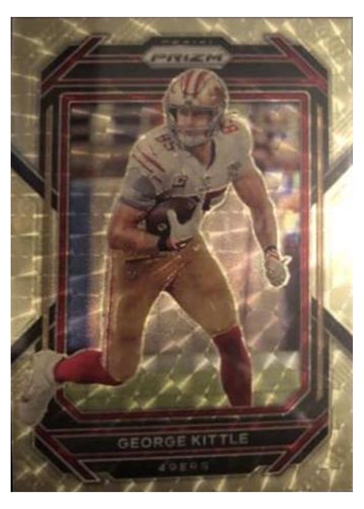 2022 Panini Prizm Base Set George Kittle #267 card