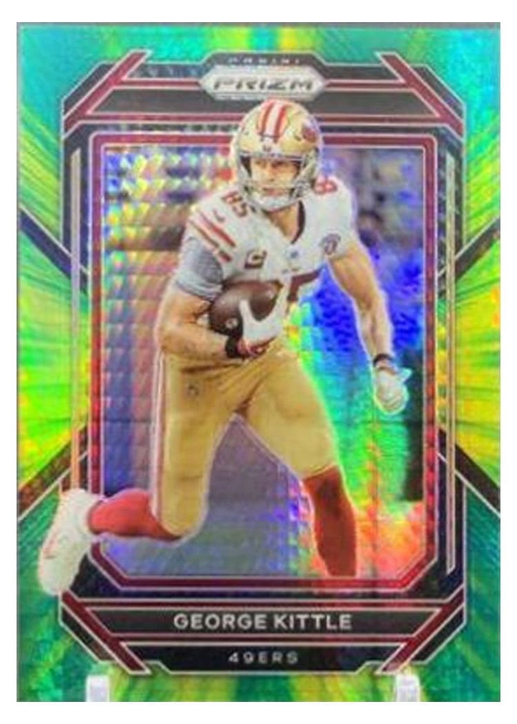 2022 Panini Prizm Base Set George Kittle #267 card