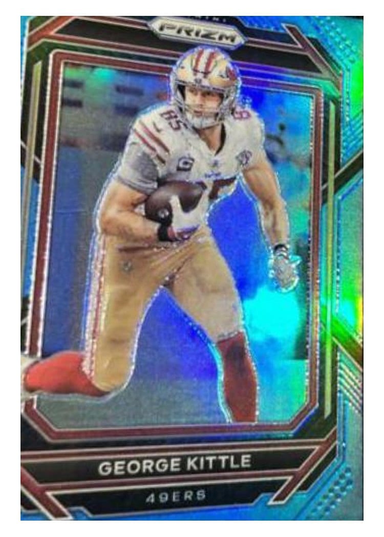 2022 Panini Prizm Base Set George Kittle #267 card