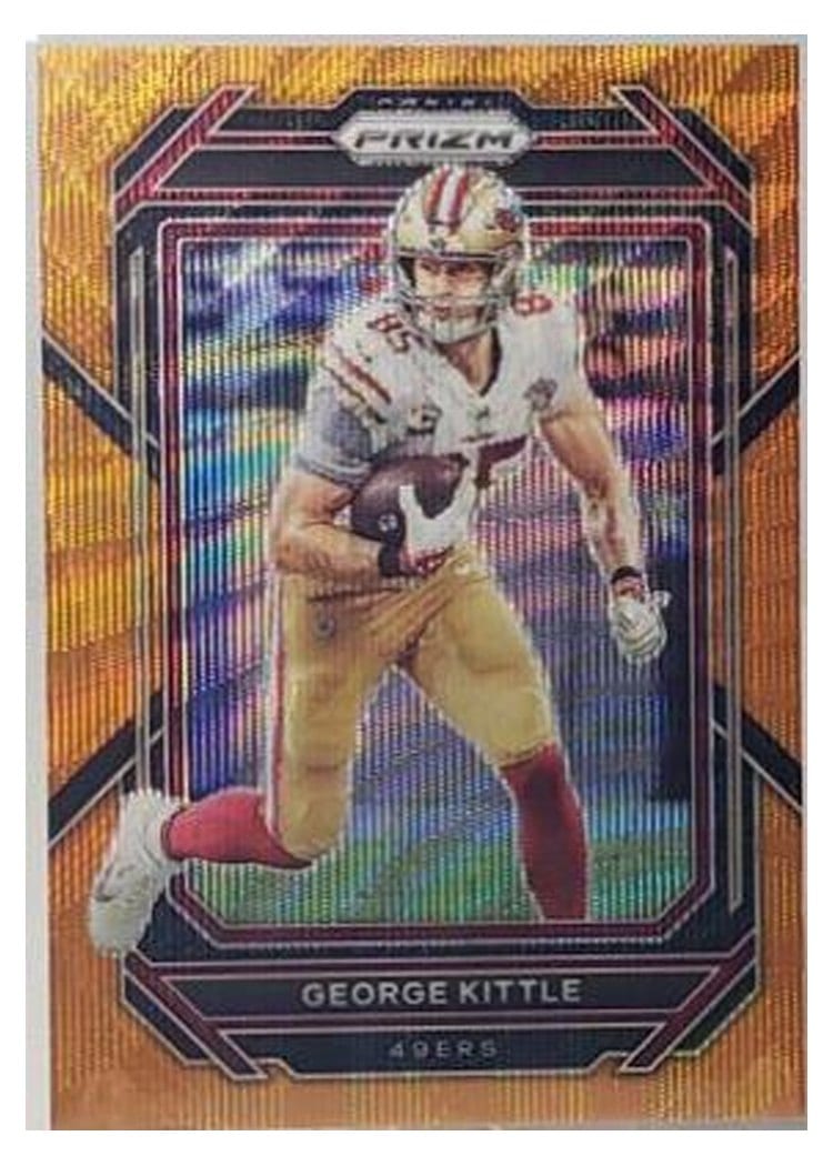 2022 Panini Prizm Base Set George Kittle #267 card