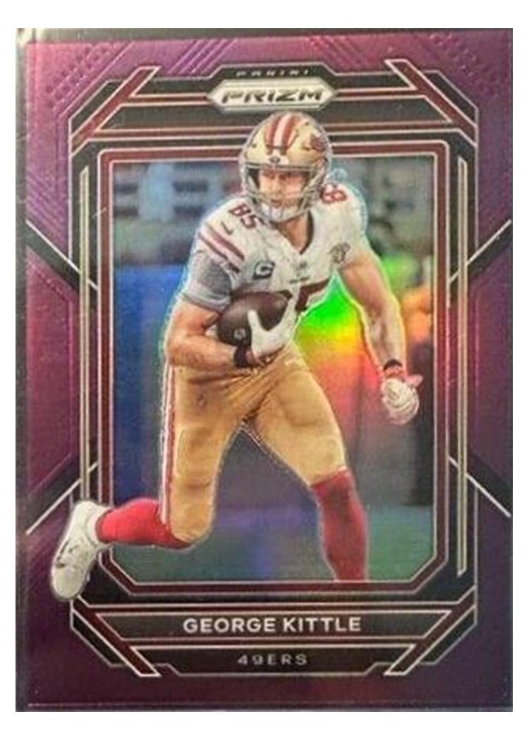 2022 Panini Prizm Base Set George Kittle #267 card