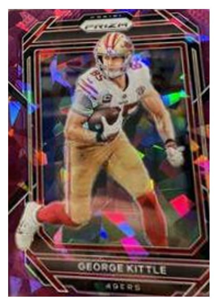 2022 Panini Prizm Base Set George Kittle #267 card