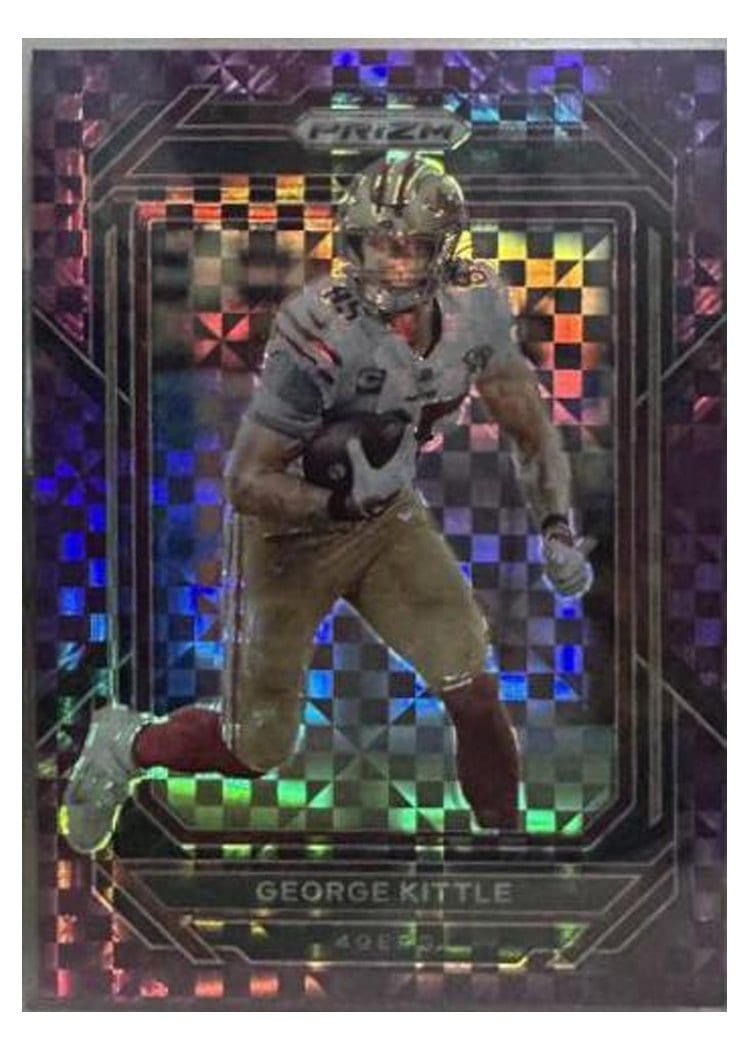 2022 Panini Prizm Base Set George Kittle #267 card