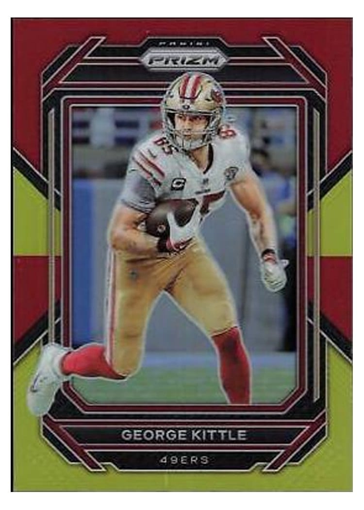 2022 Panini Prizm Base Set George Kittle #267 card