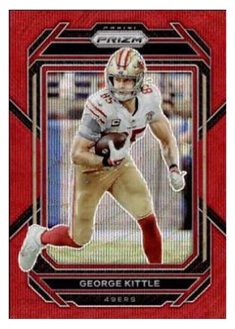 2022 Panini Prizm Base Set George Kittle #267 card