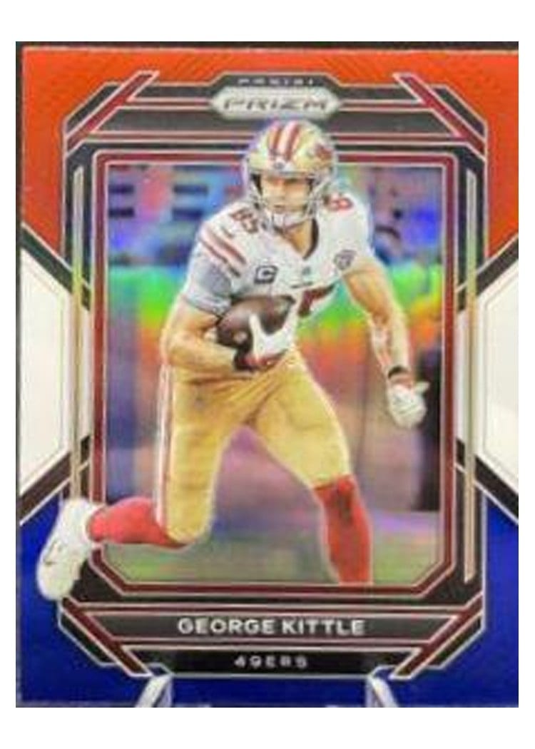 2022 Panini Prizm Base Set George Kittle #267 card