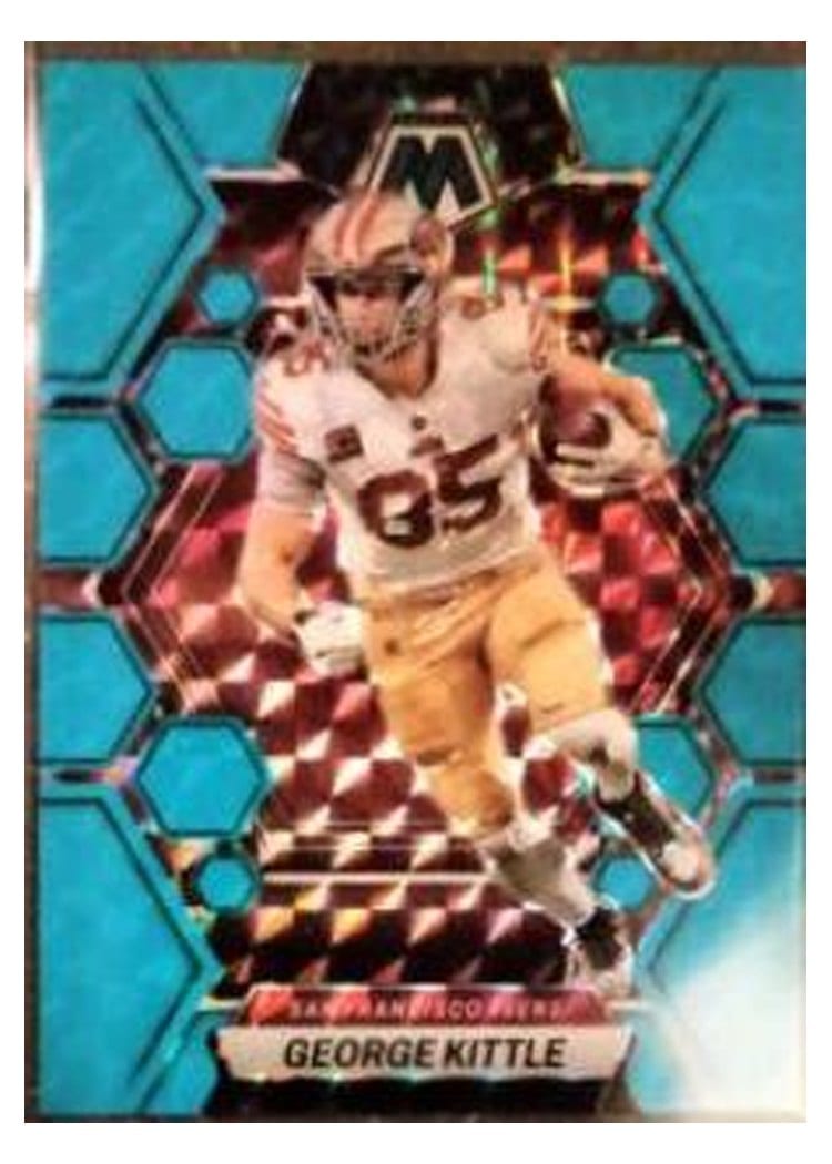 2023 Panini Mosaic Base Set George Kittle #214 card