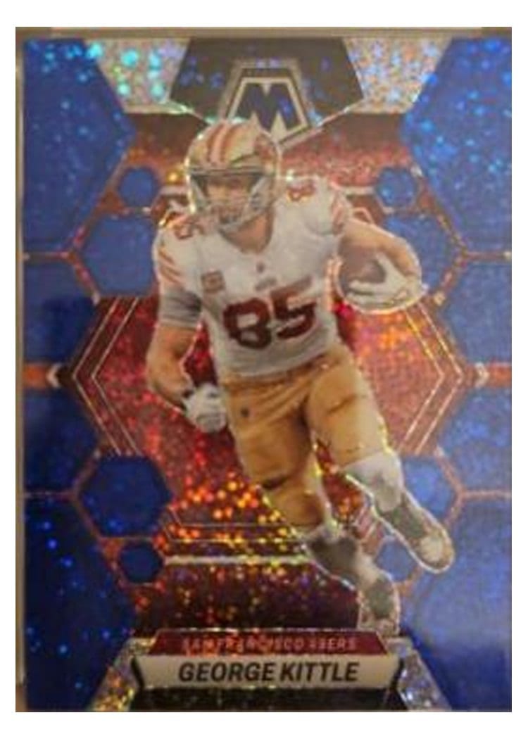2023 Panini Mosaic Base Set George Kittle #214 card
