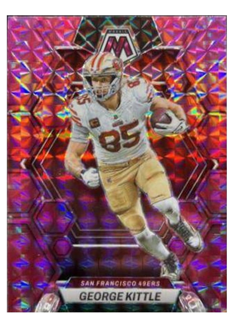 2023 Panini Mosaic Base Set George Kittle #214 card