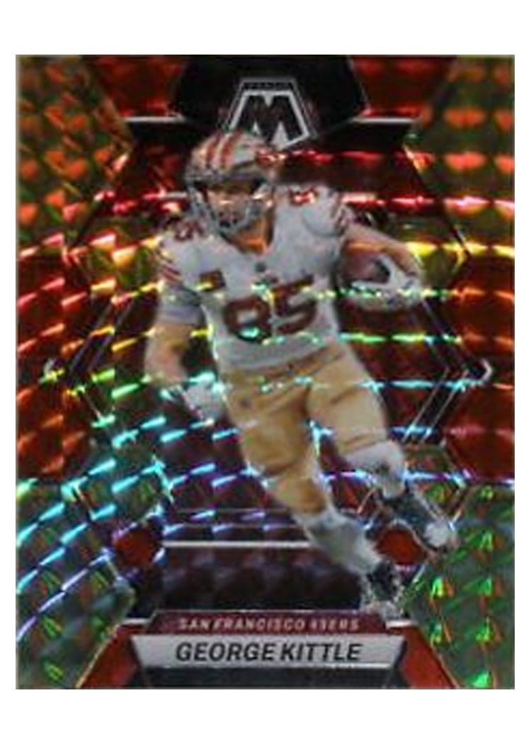 2023 Panini Mosaic Base Set George Kittle #214 card