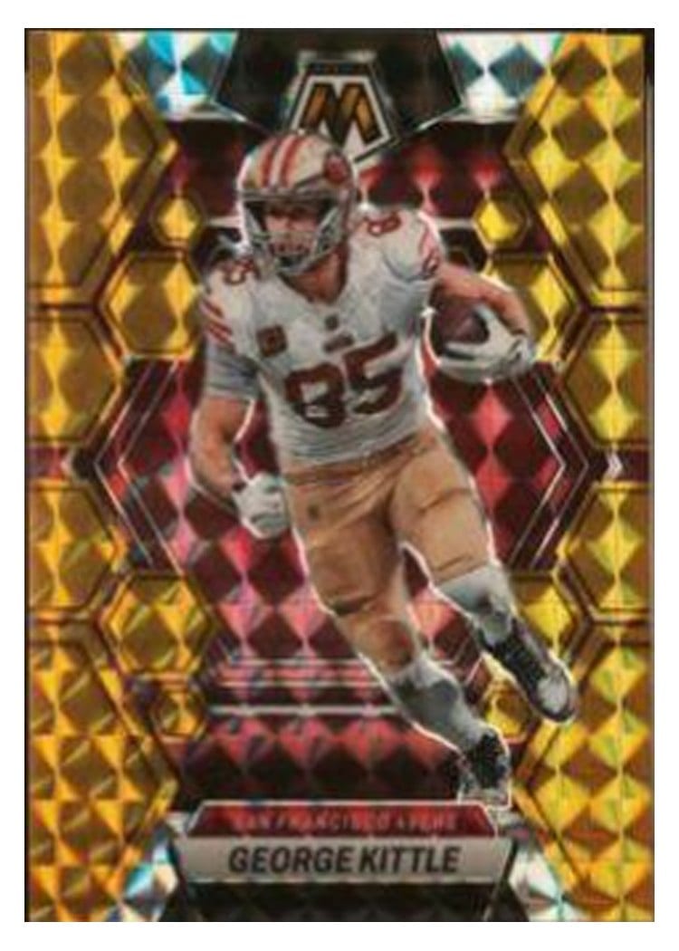 2023 Panini Mosaic Base Set George Kittle #214 card