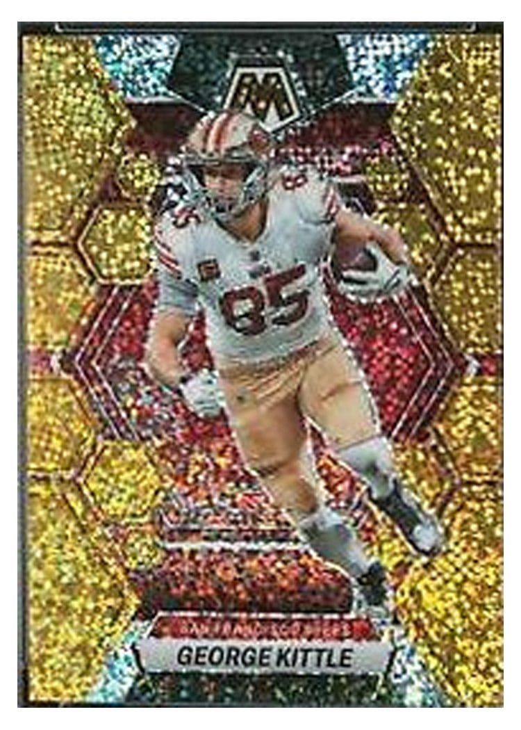 2023 Panini Mosaic Base Set George Kittle #214 card