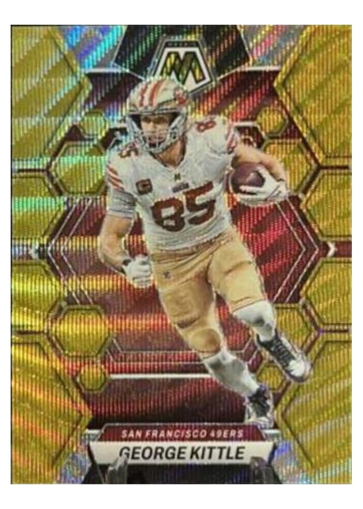 2023 Panini Mosaic Base Set George Kittle #214 card