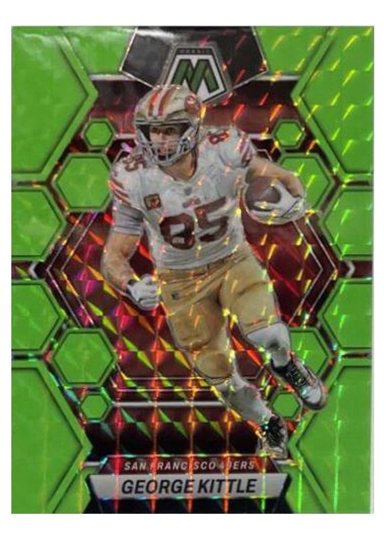 2023 Panini Mosaic Base Set George Kittle #214 card