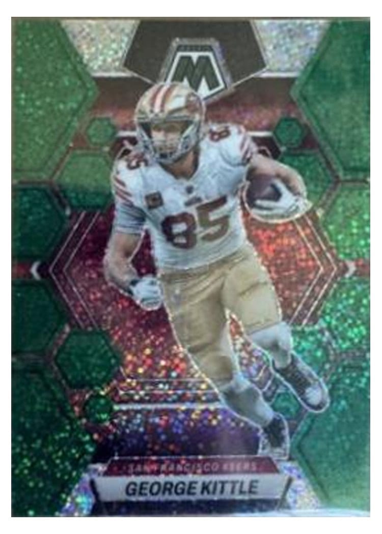 2023 Panini Mosaic Base Set George Kittle #214 card
