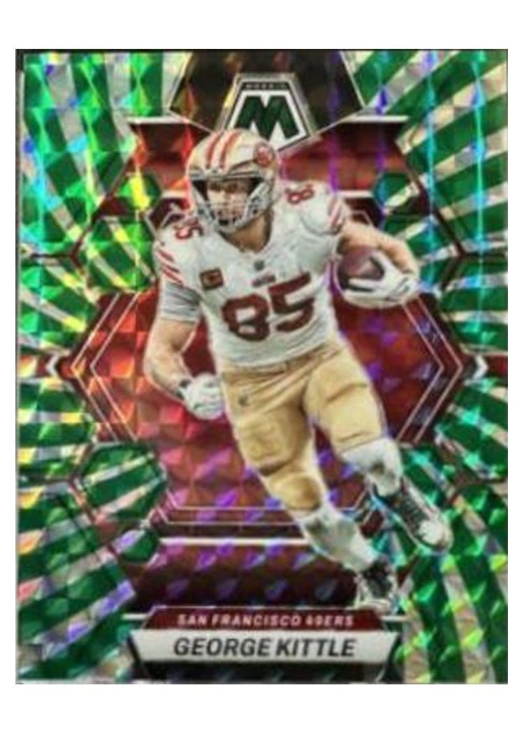 2023 Panini Mosaic Base Set George Kittle #214 card