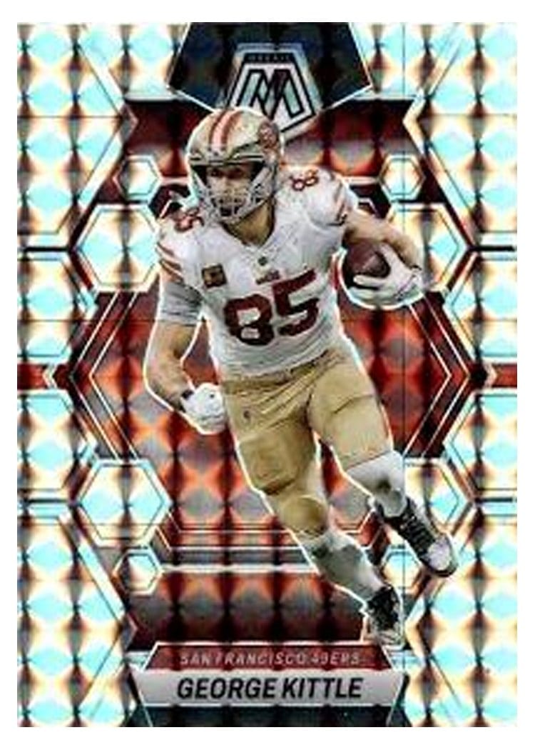 2023 Panini Mosaic Base Set George Kittle #214 card