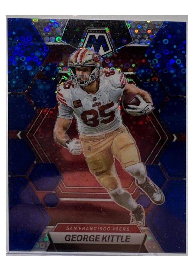 2023 Panini Mosaic Base Set George Kittle #214 card
