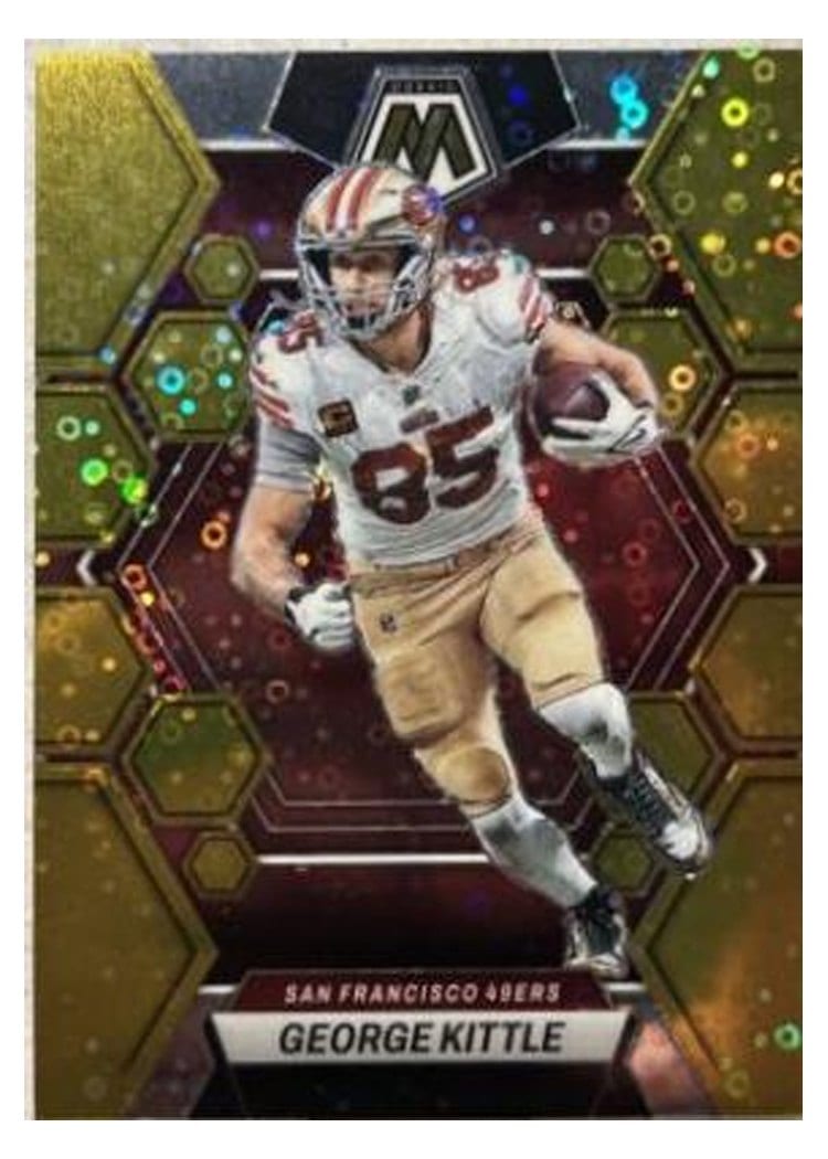 2023 Panini Mosaic Base Set George Kittle #214 card