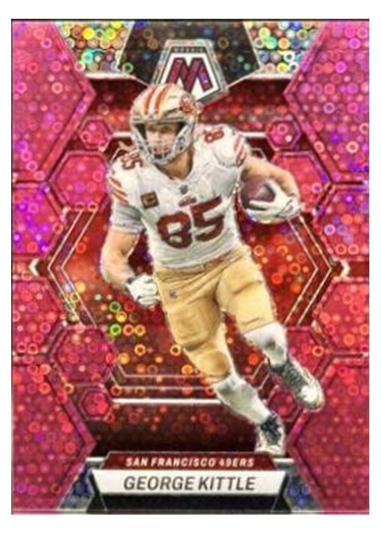 2023 Panini Mosaic Base Set George Kittle #214 card