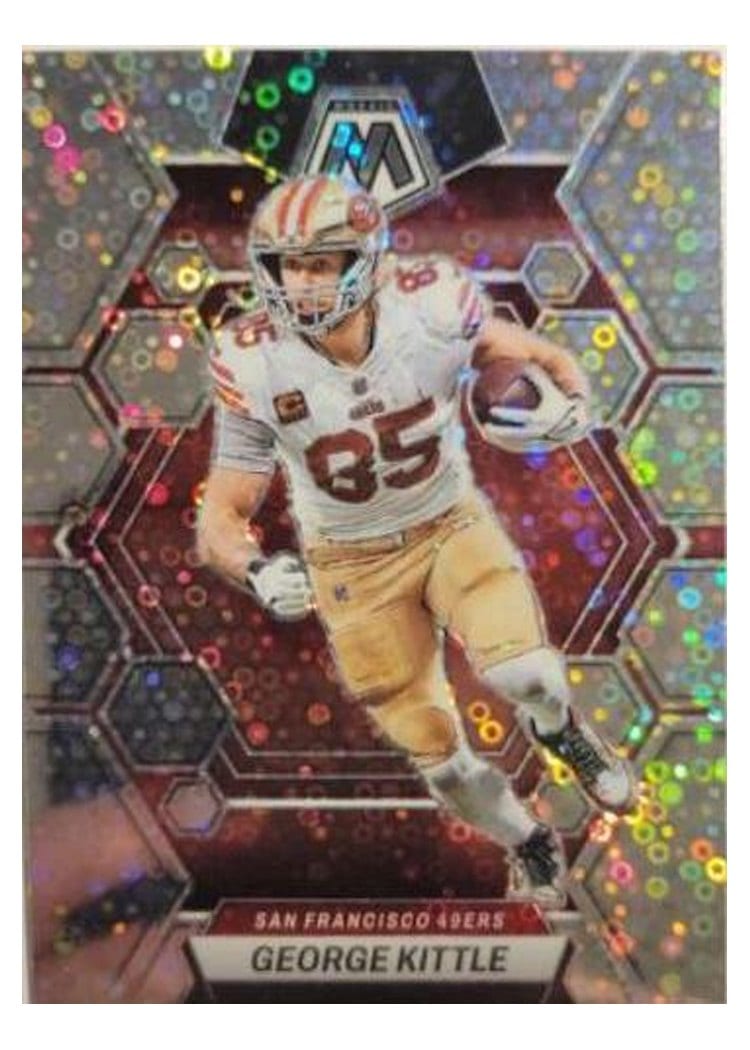 2023 Panini Mosaic Base Set George Kittle #214 card