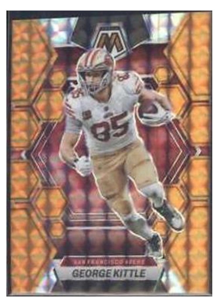2023 Panini Mosaic Base Set George Kittle #214 card
